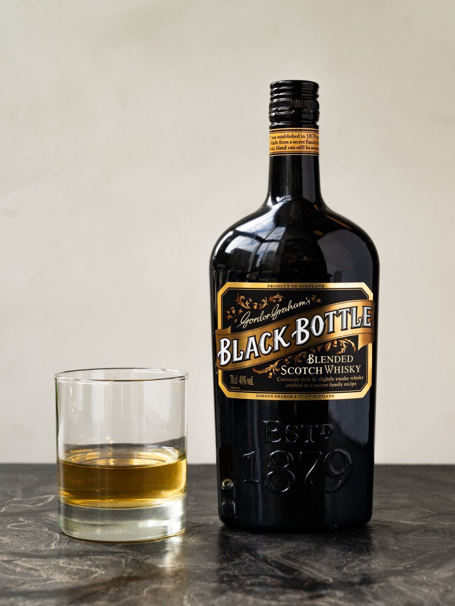 Виски Black Bottle купить в ресторане Остерия - лучшая цена Виски Black Bottle / Блэк Боттл