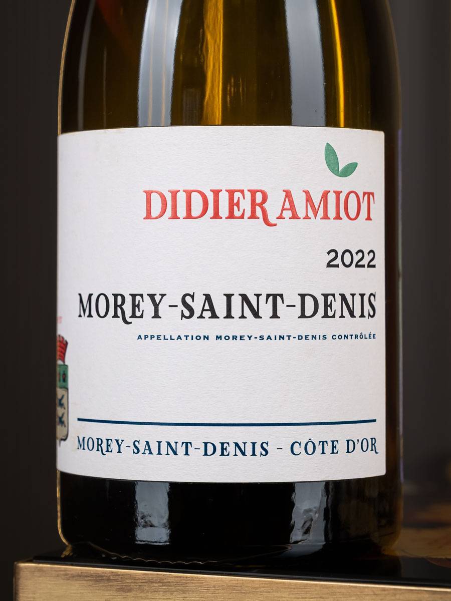 Этикетка Domaine Didier Amiot Blanc Morey-Saint-Denis AOC 2022