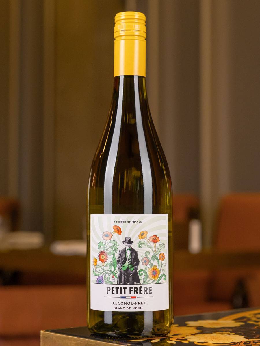 Вино безалкогольное Petit Frere Blanc de Noirs / Пти Фрер Блан де Нуар