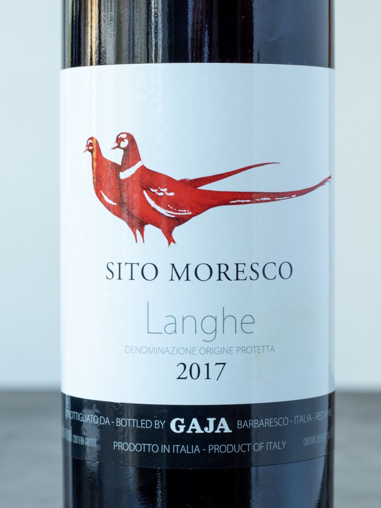 Купить вино Gaja Sito Moresco в винном ресторане Остерия Амичи цена Вино Gaja Sito Moresco / Гайя Сито Мореско