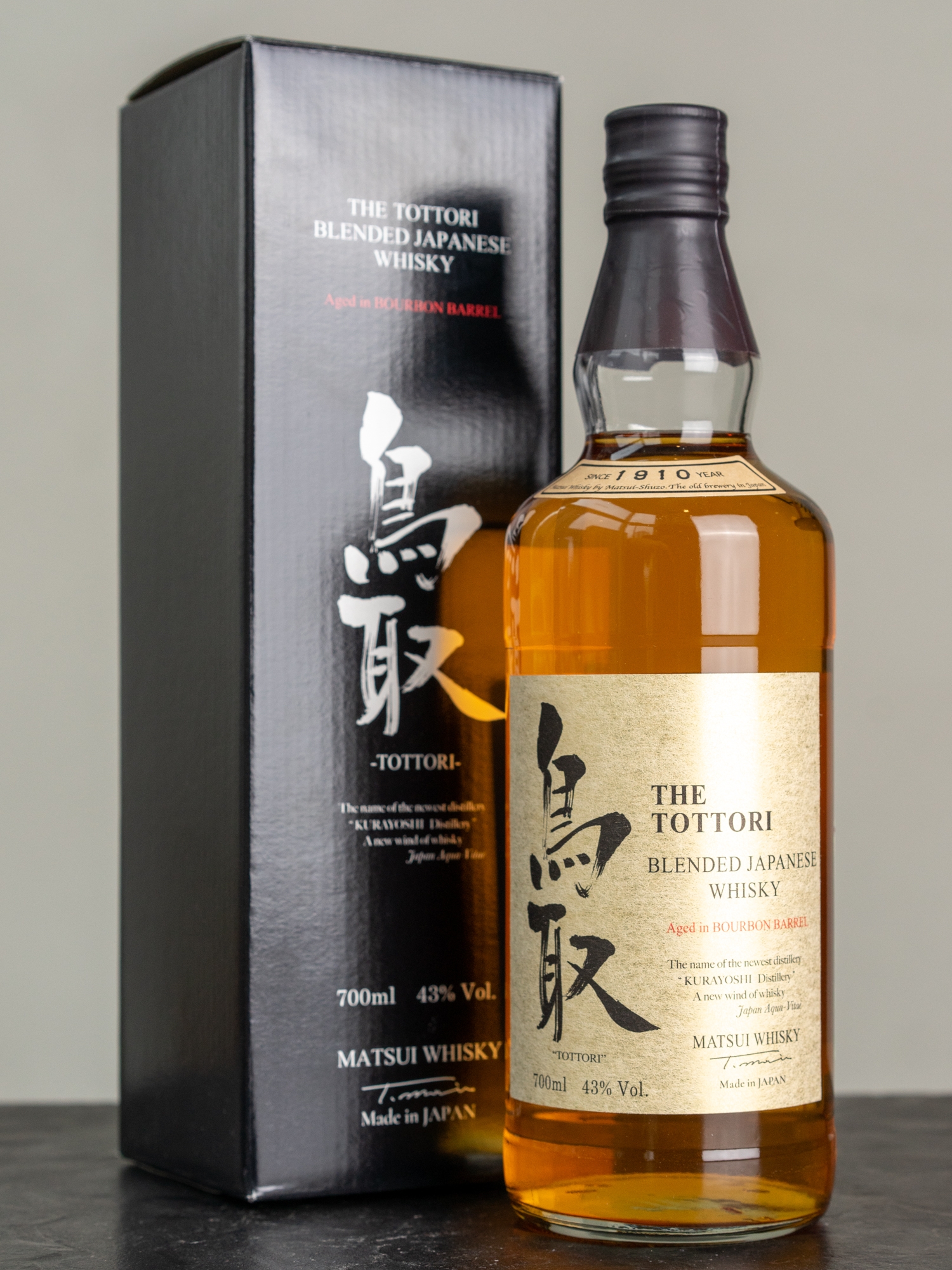 Виски The Tottori Bourbon Barrel купить в винном ресторане Остерия Амичи - лучшая цена Виски The Tottori Bourbon Barrel / Тоттори Бурбон Баррэл