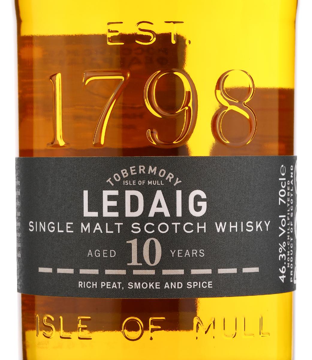 Виски Ledaig 10 YO купить в винном ресторане Остерия цена Виски Ledaig 10 y.o./ Ледчиг 10 лет