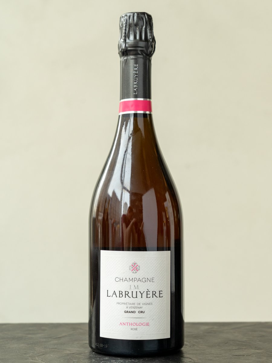Шампанское J.M. Labruyere Champagne Grand Cru Anthologie Rose купить в винном ресторане Остерия - лучшая цена Шампанское J.M. Labruyere Champagne Grand Cru Anthologie Rose / Гран Крю Экстра Брют Розе Антоложи Лабрюйер