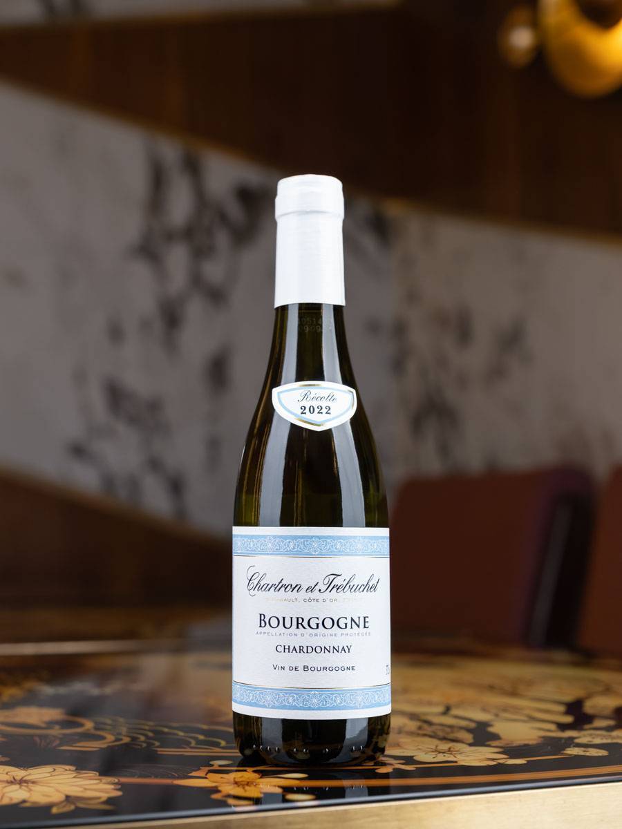 Вино Chartron et Trebuchet Chardonnay Bourgogne 375 ml / Бургонь Шардоне Шартрон ет Требуше