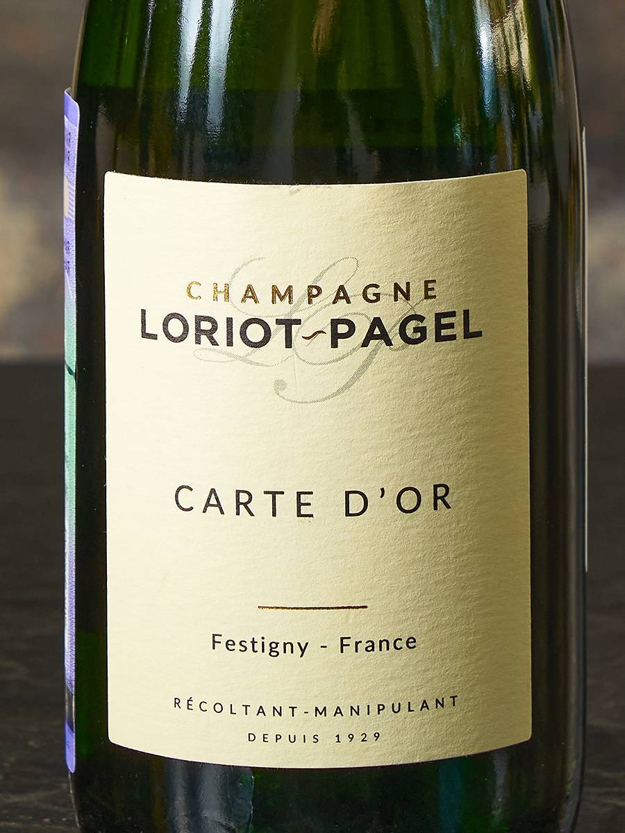 Шампанское Loriot-Pagel Carte d'Or Extra Brut 0,375 л купить в винном ресторане Остерия - лучшая цена Шампанское Loriot-Pagel Carte d'Or Extra Brut / Лорио-Пажель Карт д`Ор