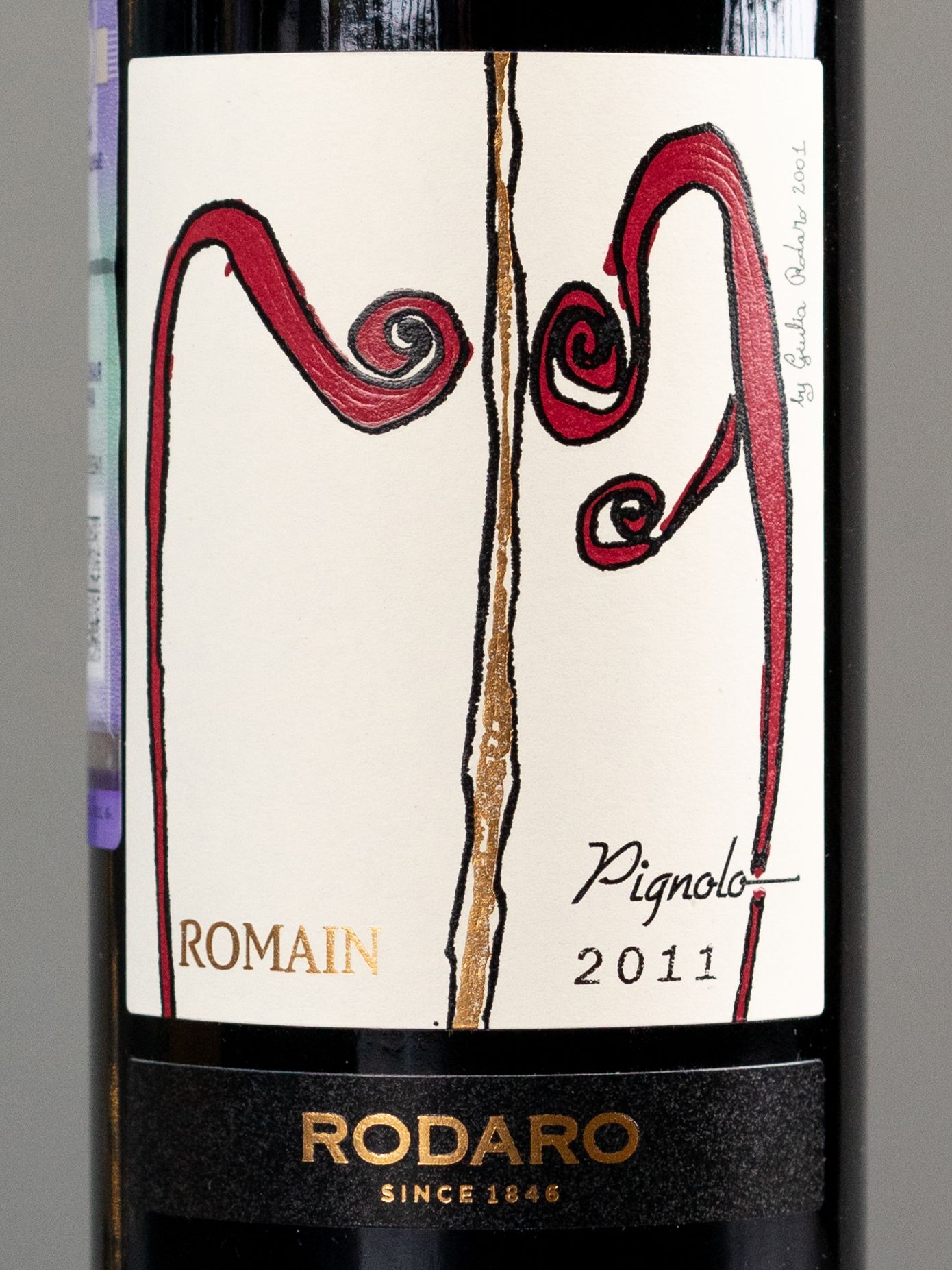 Вино Rodaro Paolo Romain Pignolo Colli Orientali del Friuli DOC купить в ресторане Остерия - лучшая цена Вино Rodaro Paolo Romain Pignolo Colli Orientali del Friuli DOC / Родаро Паоло Пиньоло