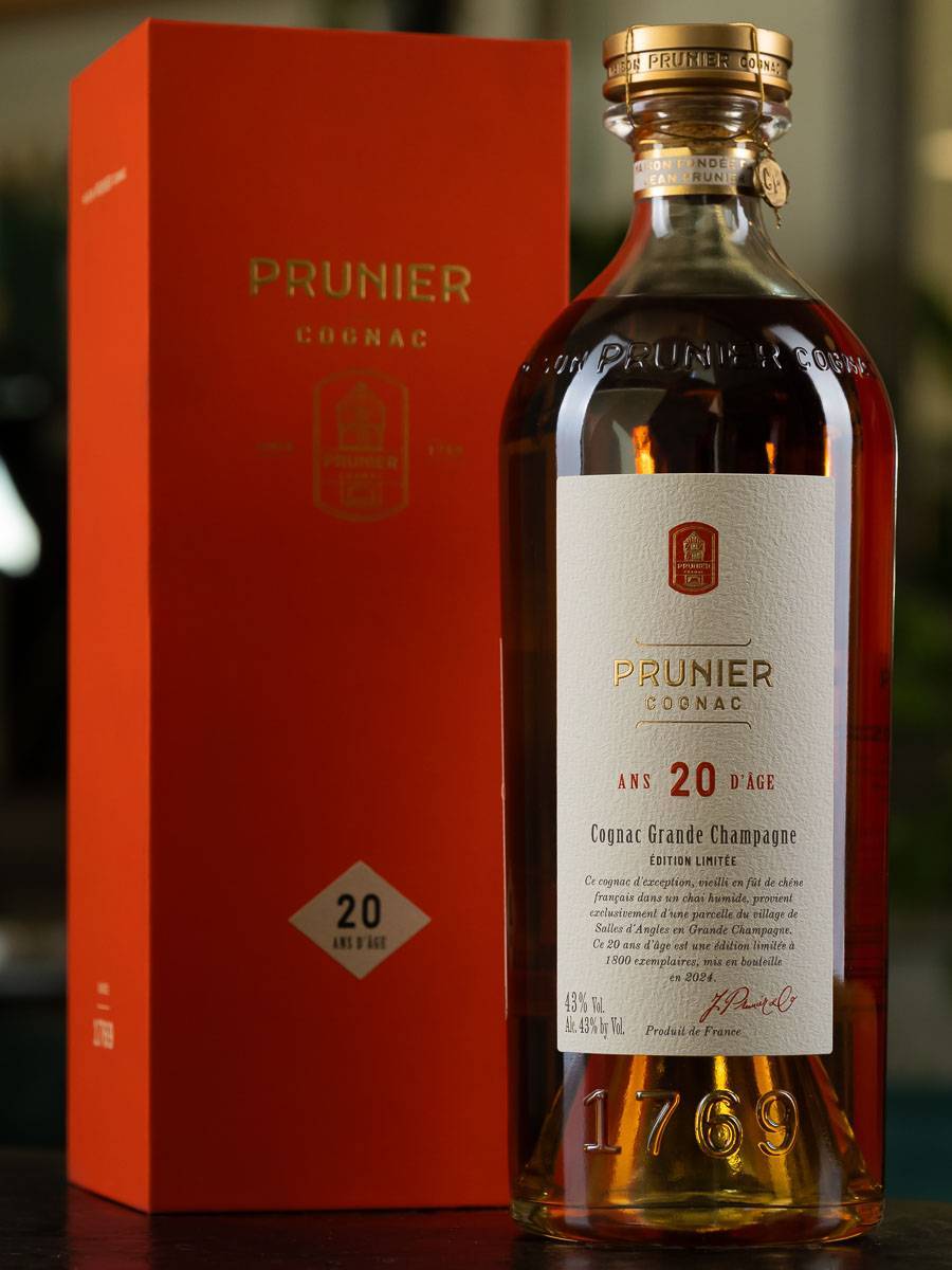 Коньяк Prunier Feng Bois 20 years / Прунье Фэн Буа 20 лет