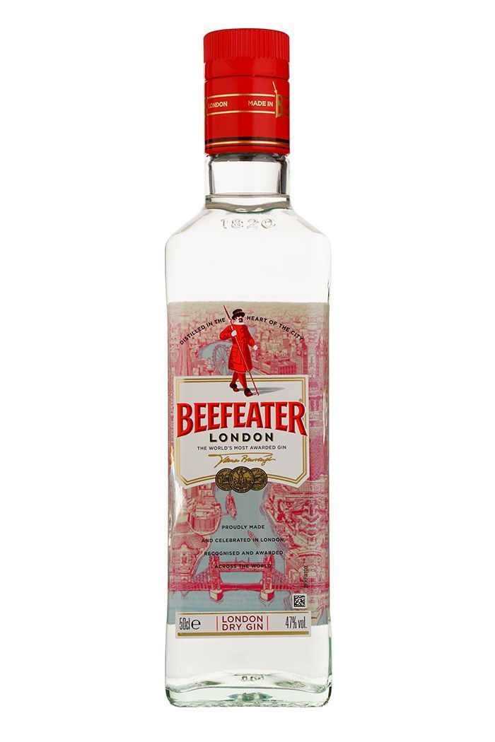 Джин Beefeater London Dry Gin 500 ml купить в ресторане Остерия - лучшая цена Джин Beefeater London Dry Gin 500 ml / Бифитер Лондон Драй 0.5 л