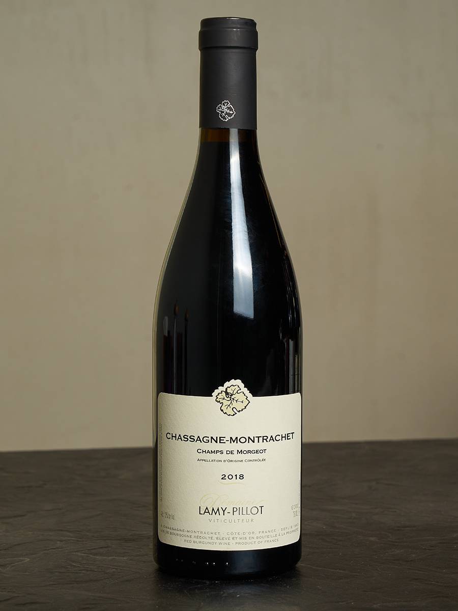 Вино Domaine Lamy-Pillot Chassagne-Montrachet Morgeot 2018 купить в винном ресторане Остерия - лучшая цена Вино Domaine Lamy-Pillot Chassagne-Montrachet Morgeot 2018 / Шассань-Монраше Домэн Лами Пийо Шам де Моржо