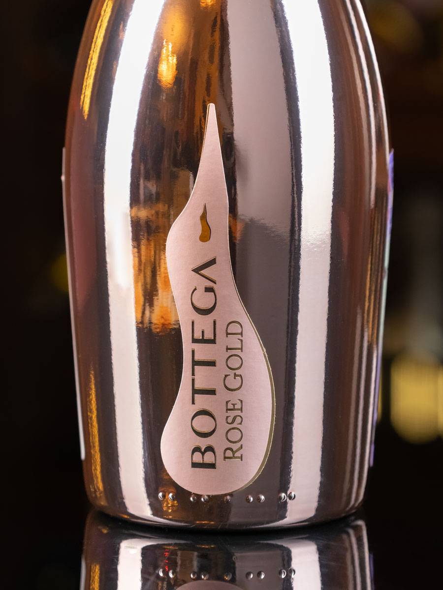 Этикетка Bottega Rose Gold Brut