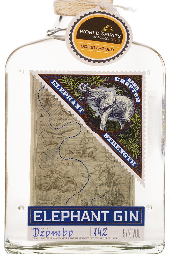 Джин Gin Elephant Strength купить в винном ресторане Остерия Амичи - лучшая цена Джин Gin Elephant Strength / Элефант Стренф