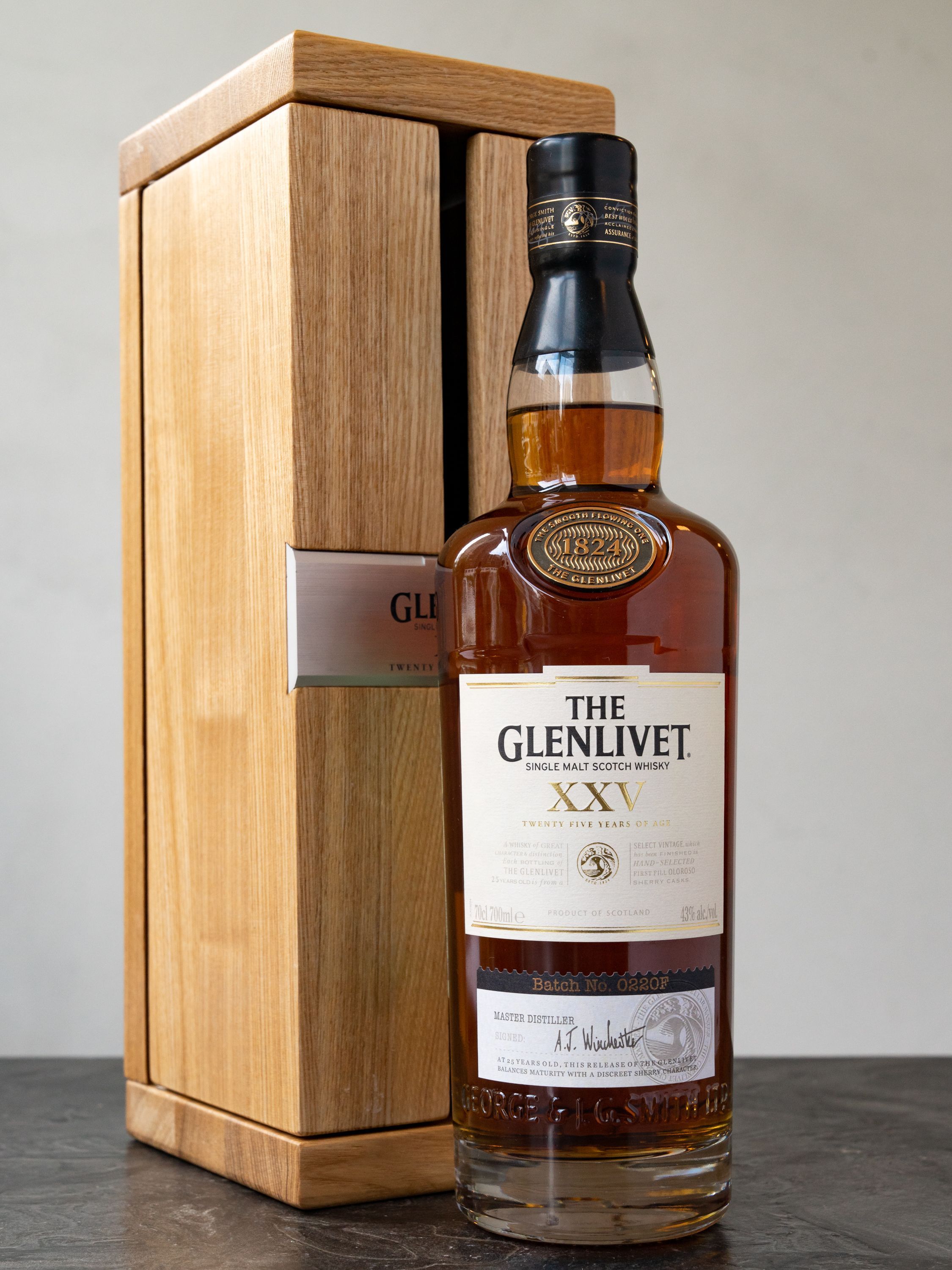 Виски Glenlivet 25 y.o. / Гленливет 25 лет