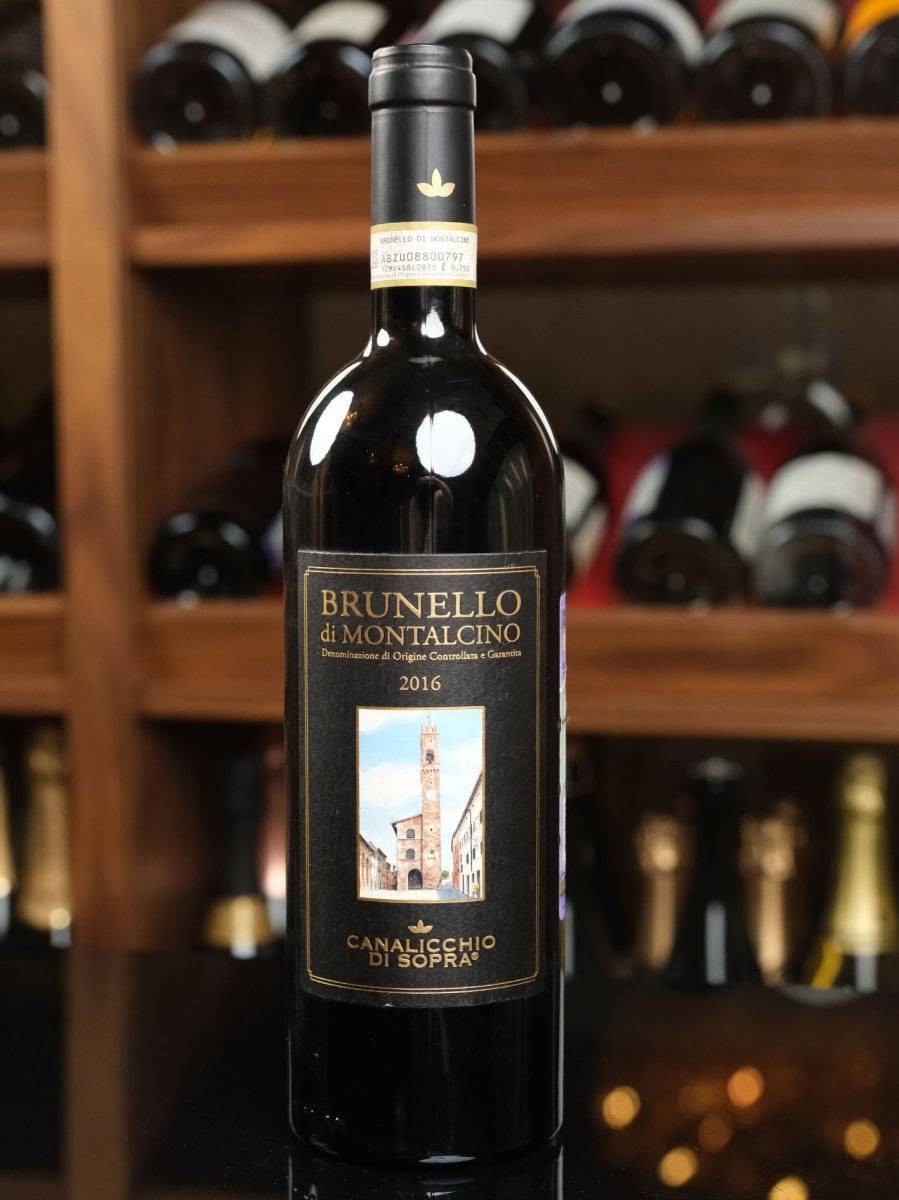 Вино Brunello di Montalcino Canalicchio di Sopra 2016 / Каналиккьо ди Сопра Брунелло ди Монтальчино 2016