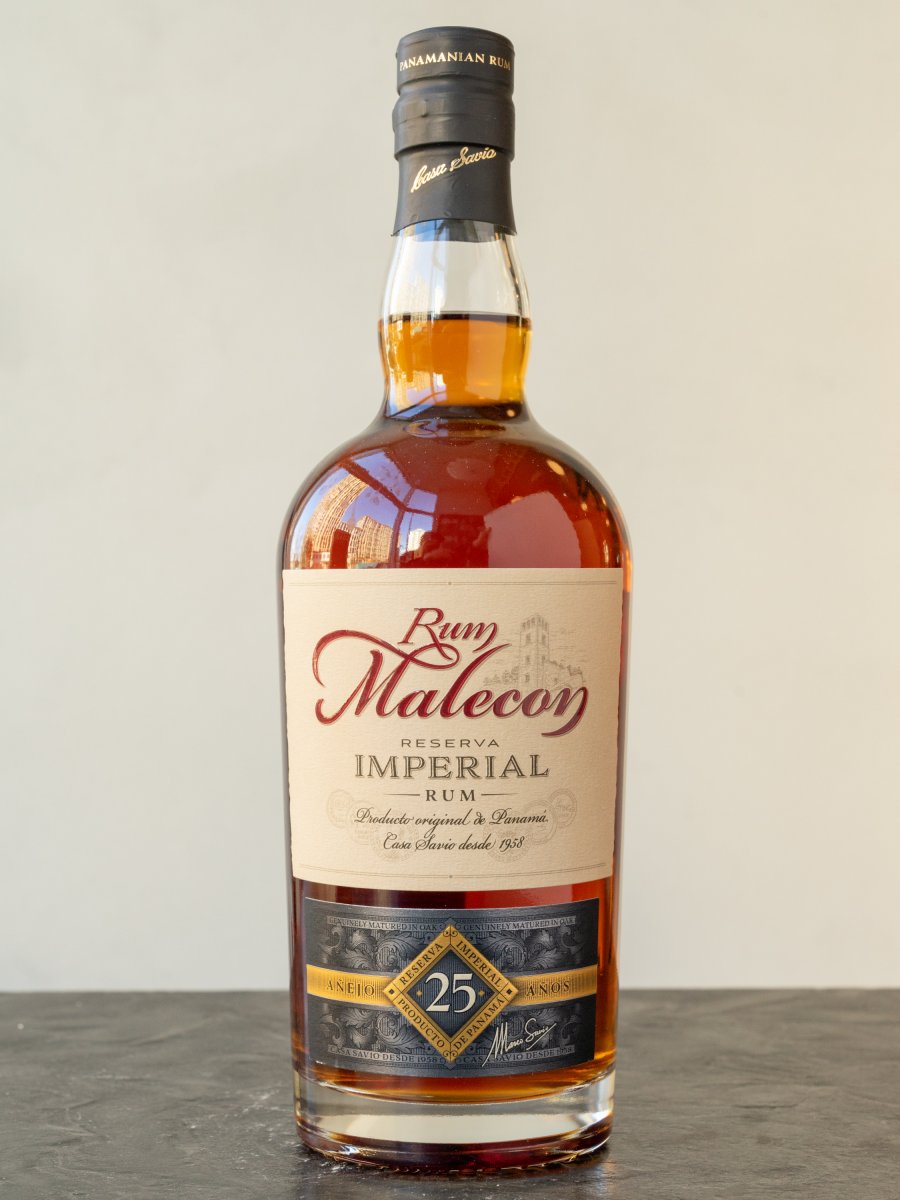 Ром Malecon Reserva Imperial Anejo 25 Anos купить в винном ресторане Остерия Амичи - лучшая цена Ром Malecon Reserva Imperial Anejo 25 Anos / Малекон Резерва Империал 25 лет