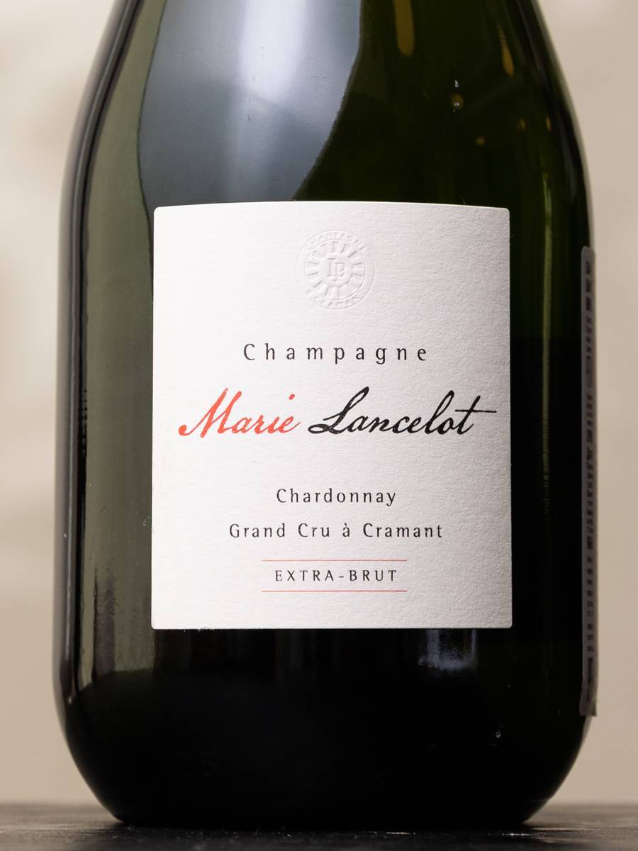 Этикетка Lancelot-Pienne Cuvee Marie Lancelot Blanc de Blancs Grand Cru Extra Brut