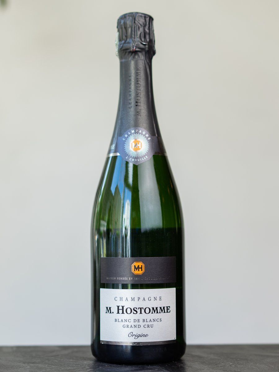 Купить шампанское M. Hostomme Origine Blanc de Blancs Grand Cru в ресторане Остерия цена Шампанское M. Hostomme Origine Blanc de Blancs Grand Cru Champagne / М.Остомм Ориджин Блан де Блан Гран Крю