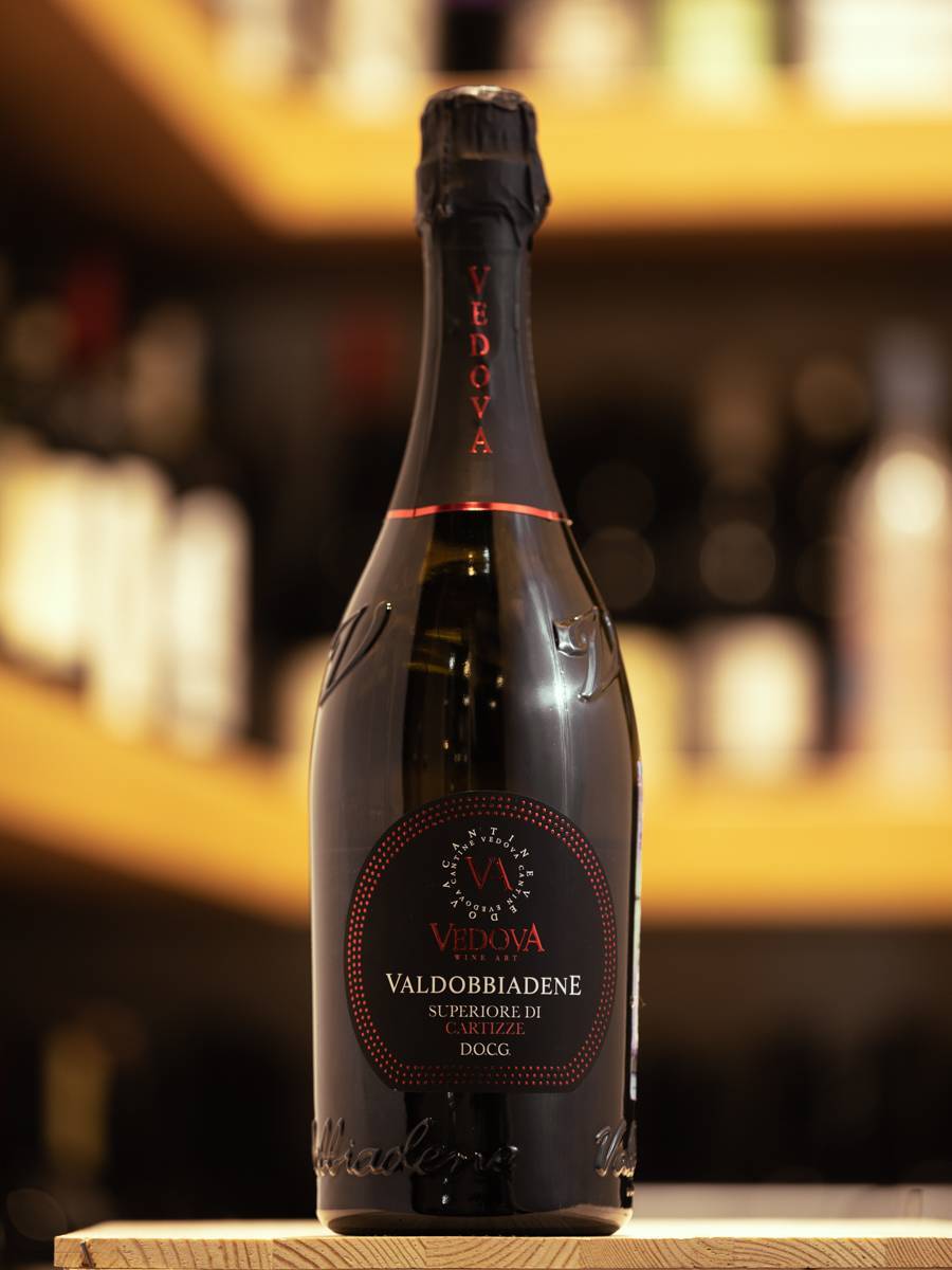 Игристое вино Vedova Wine Art Valdobbiadene Superiore di Cartizze DOCG купить в винном ресторане Остерия - лучшая цена Игристое вино Vedova Wine Art DOCG / Ведова Вайн Арт Вальдоббьядене Супериор ди Картицце ДОКГ