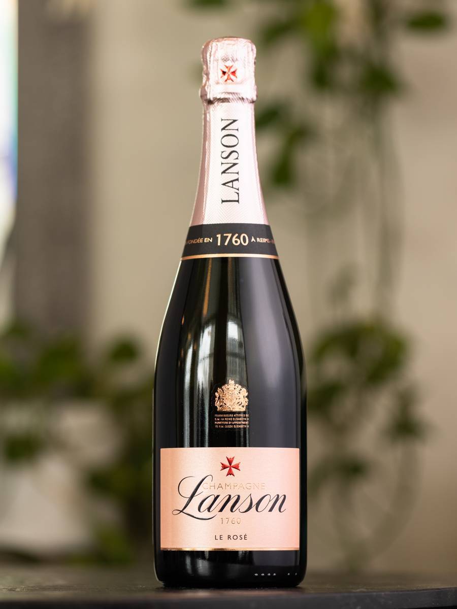 Шампанское Lanson Brut Le Rose купить в винном ресторане Остерия цена Шампанское Lanson Brut Le Rose / Лансон Ле Розе Брют