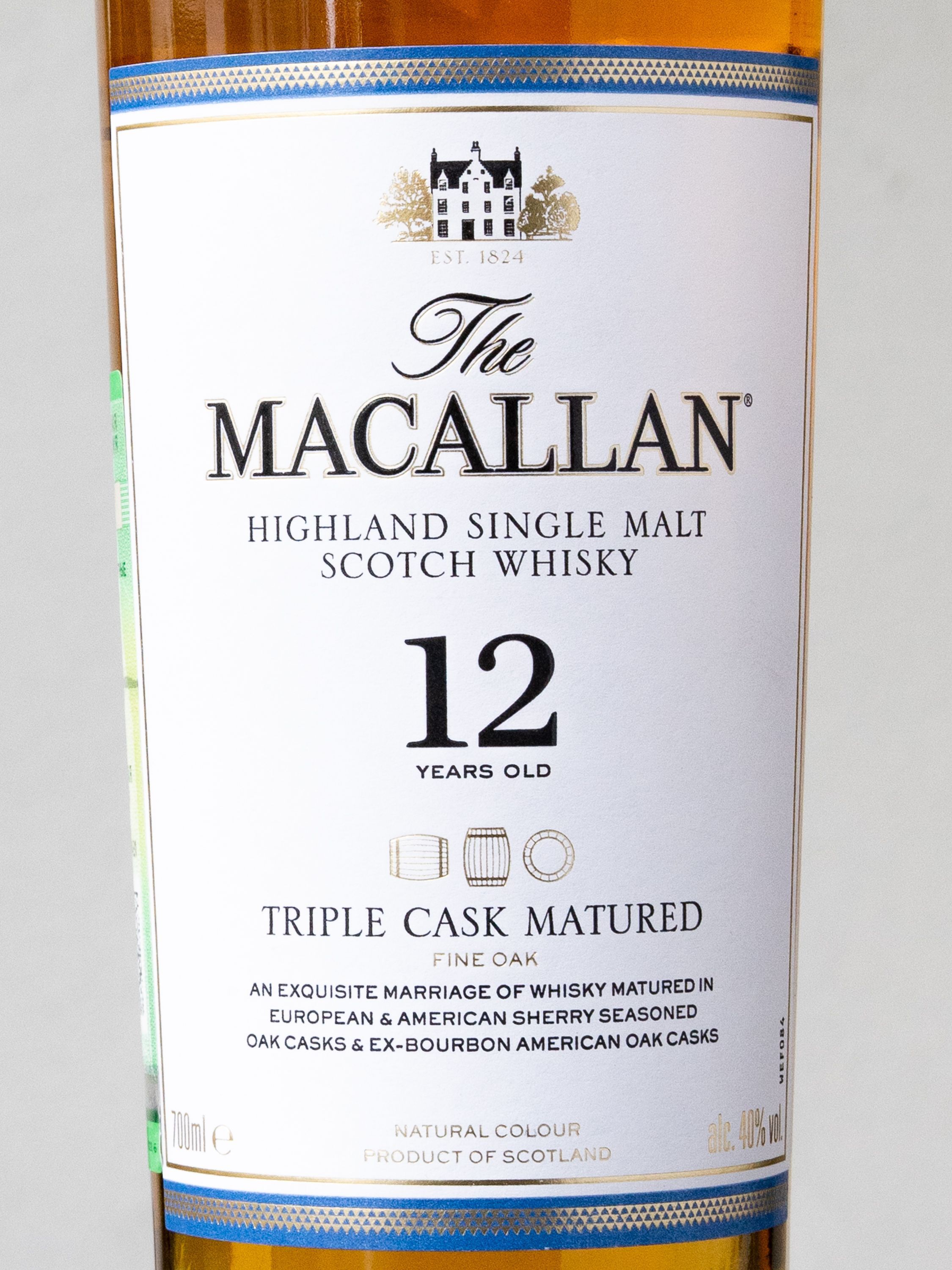 Виски Macallan Triple Cask 12 y.o. лучшая цена в ресторане Амичи Виски Macallan Triple Cask 12 y.o. / Макаллан Трипл Каск 12 лет