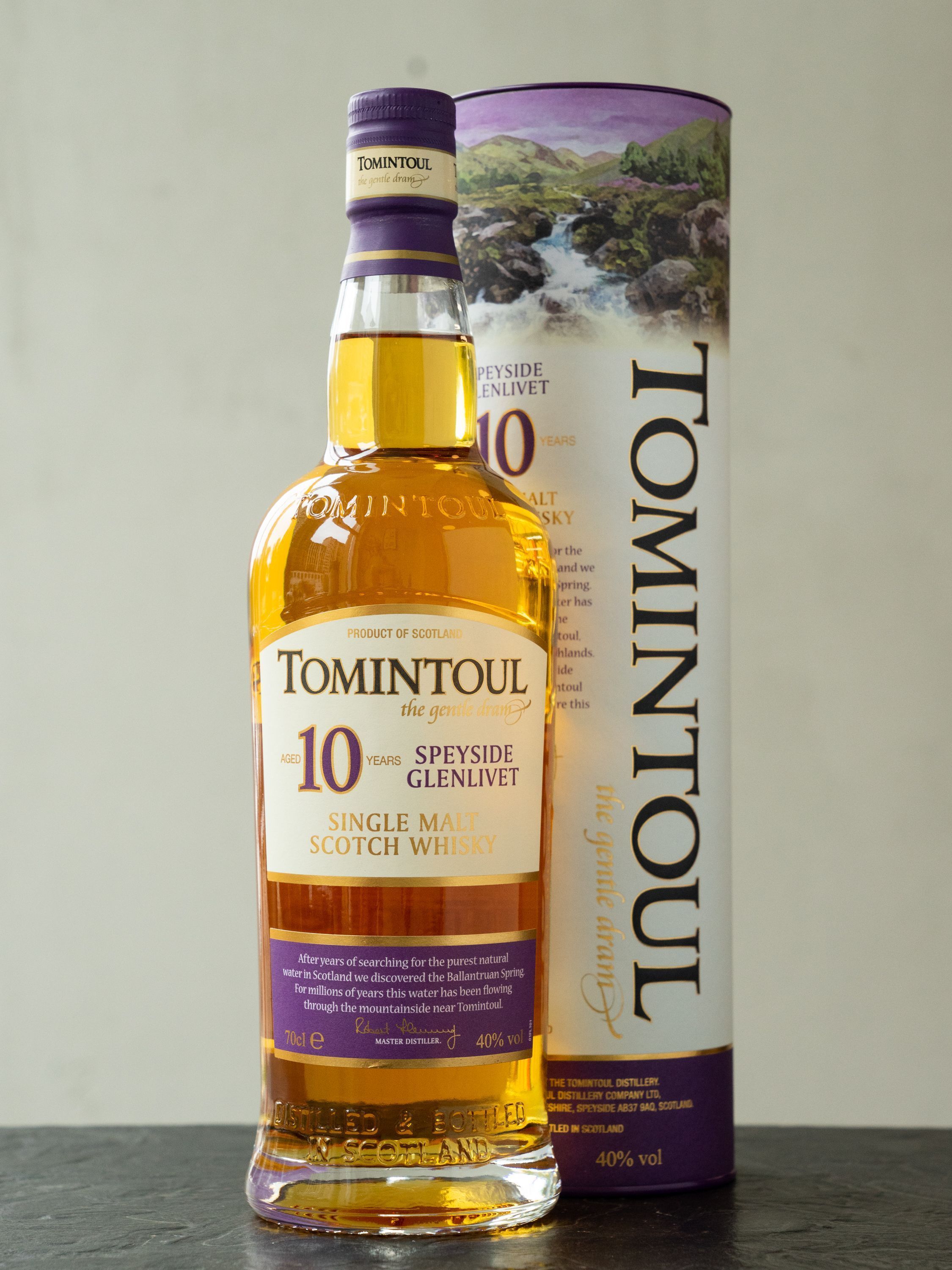 Виски Tomintoul 10 Years Old купить в ресторане Остерия - лучшая цена Виски Tomintoul 10 Years Old / Томинтоул 10 лет