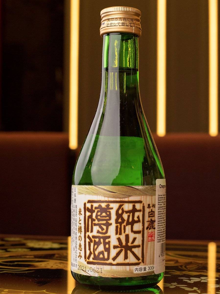 Саке Hakushika Junmai Taruzake купить в винном ресторане Остерия цена Саке Hakushika Junmai Taruzake / Хакусика Дзюнмай Тарудзаке