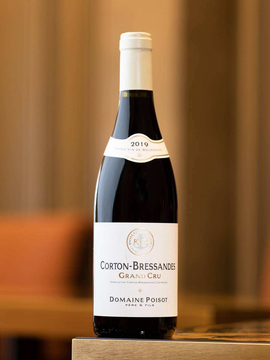 Вино Corton-Bressandes Grand Cru  Domaine Poisot Pere & Fils 2019 / Кортон-Брессанд Гран Крю Домен Пуазо  Пер э Фис