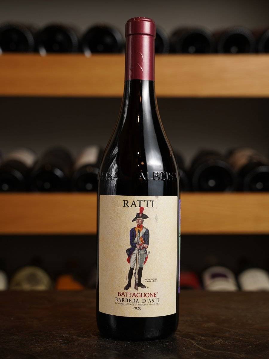 Вино Renato Ratti Battaglione Barbera d'Alba купить в винном ресторане Остерия - лучшая цена Вино Renato Ratti Battaglione Barbera d'Alba / Ренато Ратти Баттальоне Барбера д'Альба