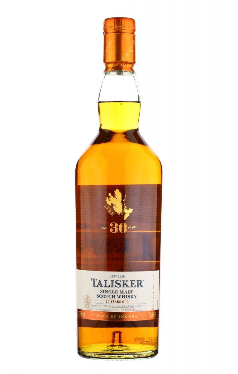 Купить Шотландский виски Talisker 30 years Талискер 30 лет лучшая цена в ресторане Амичи Виски Talisker 30 years / Талискер 30 лет