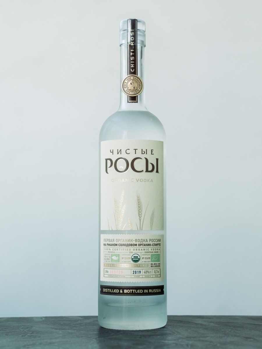 Купить водка Чистые Росы из ржаного зерна 0.7 л в ресторане Остерия цена Водка Чистые Росы из ржаного зерна 0.7 л