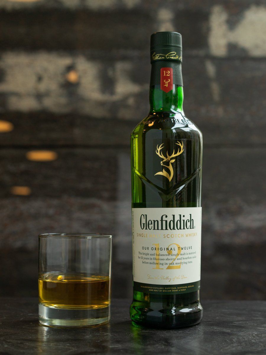 Виски Glenfiddich 12 years old купить в ресторане Остерия - лучшая цена Виски Glenfiddich 12 years old / Гленфиддик 12 лет