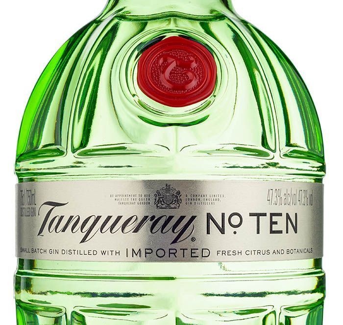 Джин Tanqueray №TEN Gin купить по лучшей цене в ресторане Амичи Джин Tanqueray №TEN Gin / Танкерей № Тэн