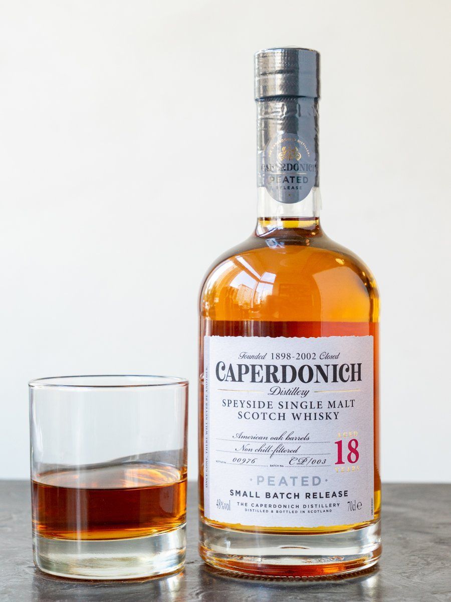 Виски Caperdonich 18 years Peated купить в ресторане Остерия - лучшая цена Виски Caperdonich 18 years Peated / Капердоник 18 лет