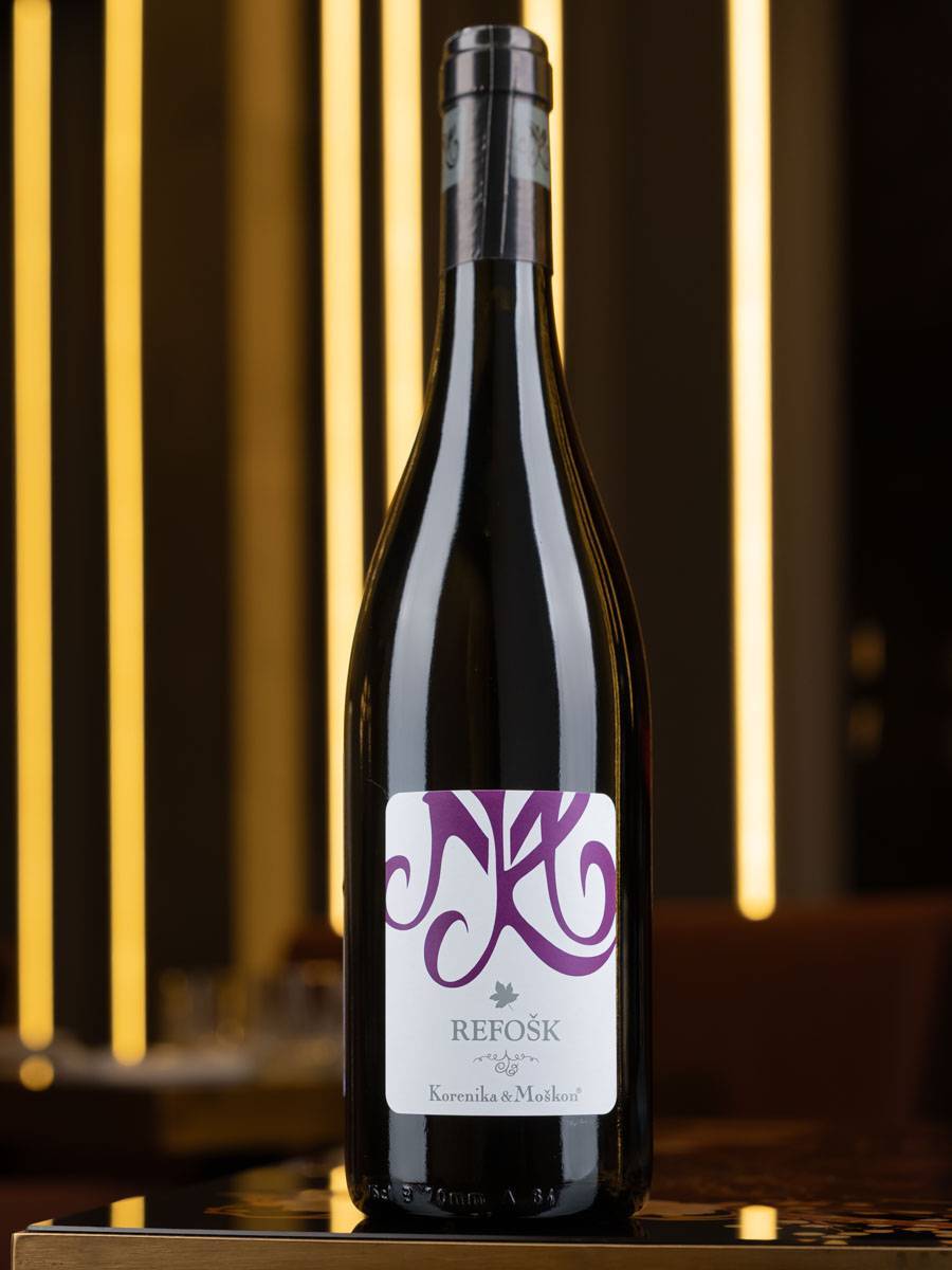 Вино Korenika & Moskon Refosk / Словенска Истра Рефоск