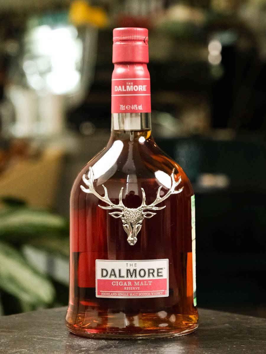 Виски Dalmore Cigar Malt Reserve купить в ресторане Остерия лучшая цена Виски Dalmore Cigar Malt Reserve / Далмор Сигар Молт Резерв