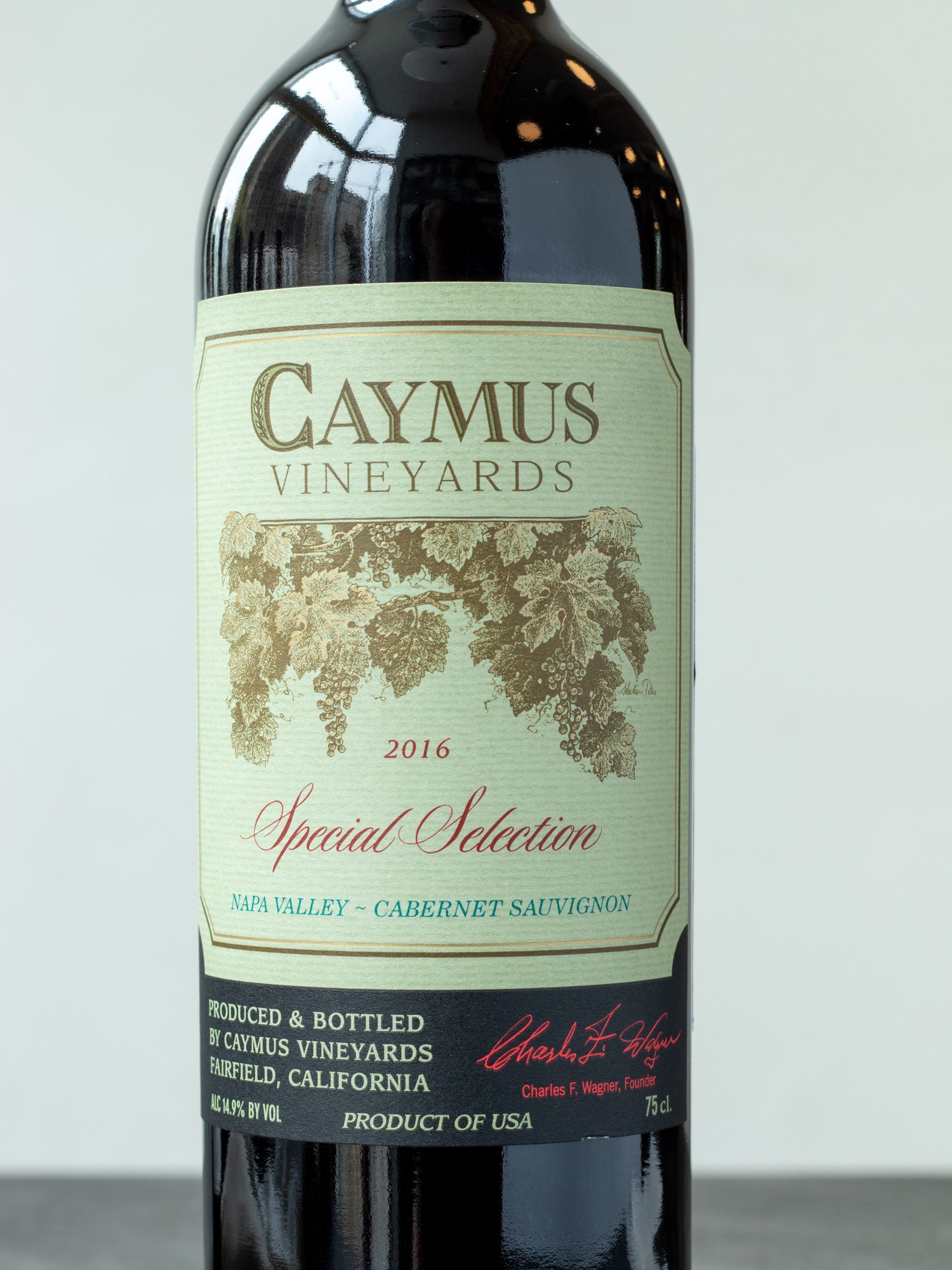 Вино Caymus Special Selection Cabernet Sauvignon / Кеймус Спешл Селекшн Каберне Совиньон