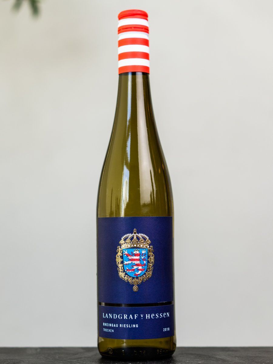 Вино Prinz von Hessen Landgraf von Hessen Riesling Qualitatswein / Ландграф фон Гессен Рислинг