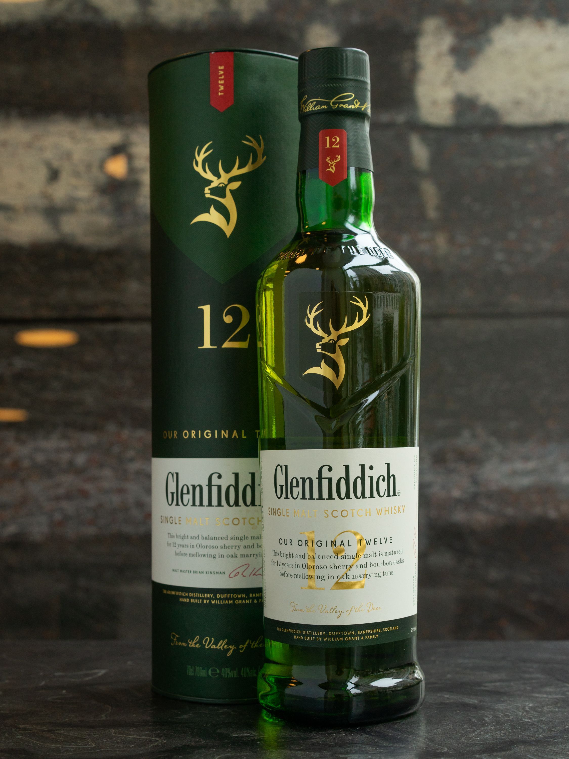 Виски Glenfiddich 12 years old купить в ресторане Остерия - лучшая цена Виски Glenfiddich 12 years old / Гленфиддик 12 лет