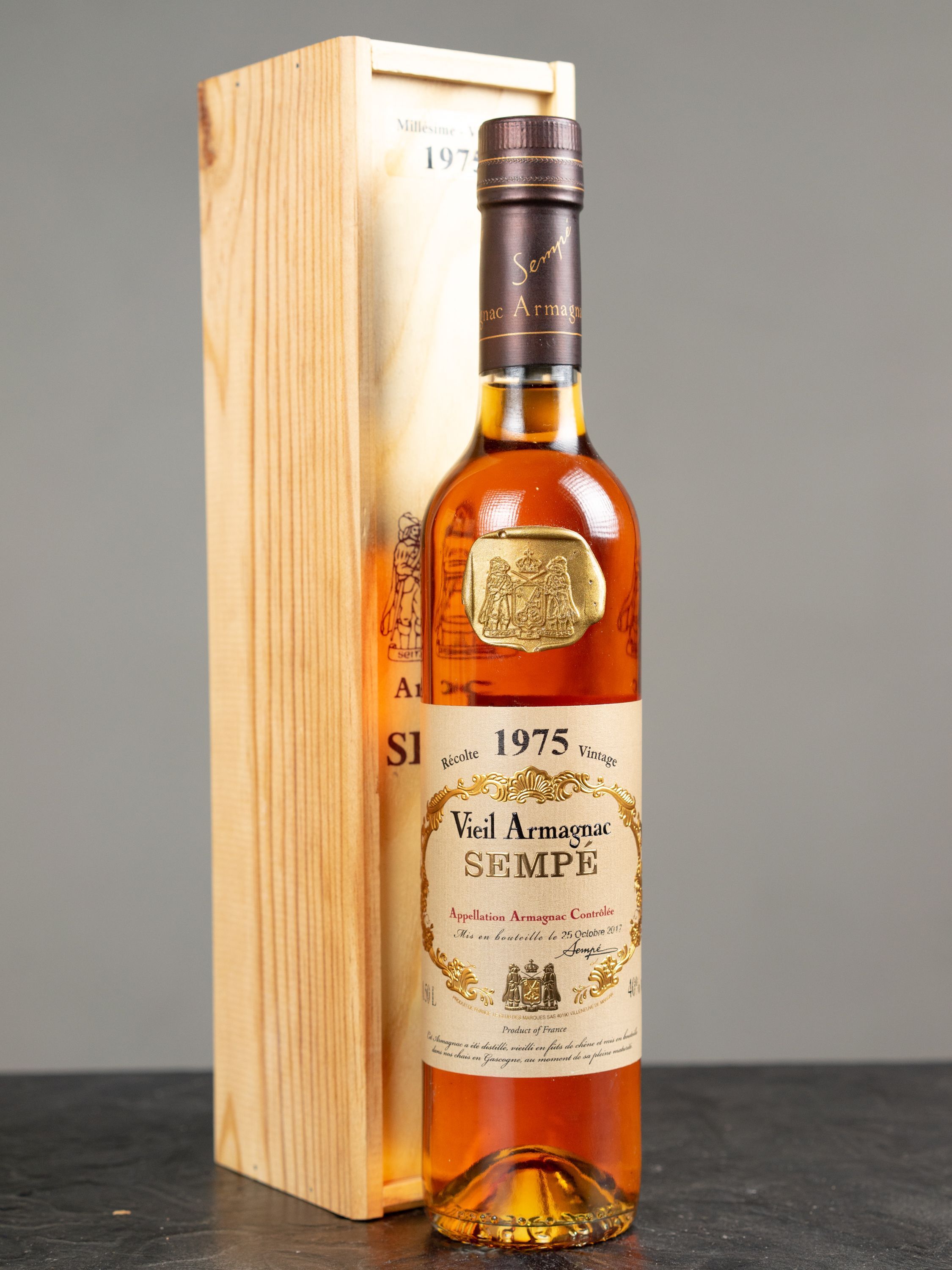 Арманьяк Armagnac Sempe Vieil 1975 / Семпэ Вьей 1975