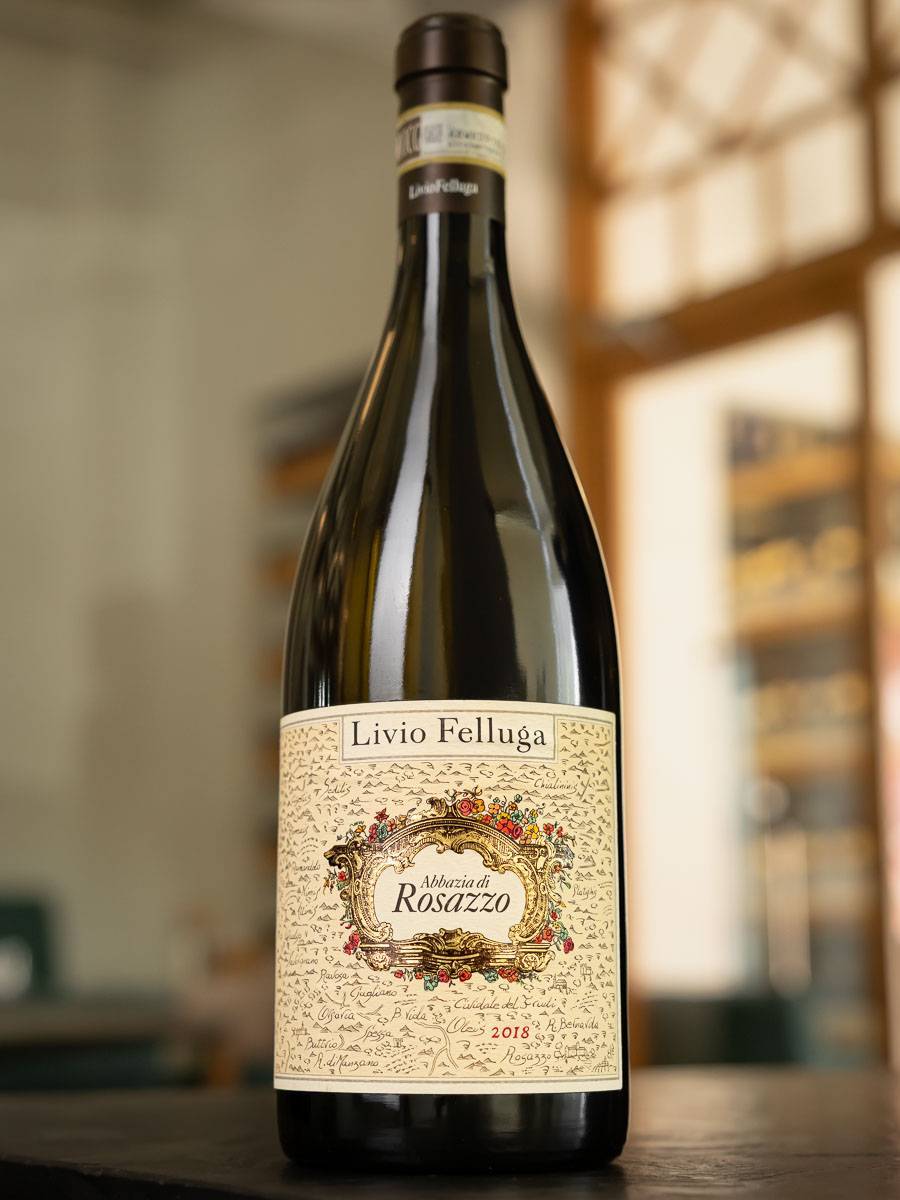 Купить вино Livio Felluga Abbazia di Rosazzo Colli Orientali del Friuli DOCG 2018 в ресторане цена Вино Livio Felluga Abbazia di Rosazzo Colli Orientali del Friuli DOCG 2018 / Аббация ди Розаццо Розаццо