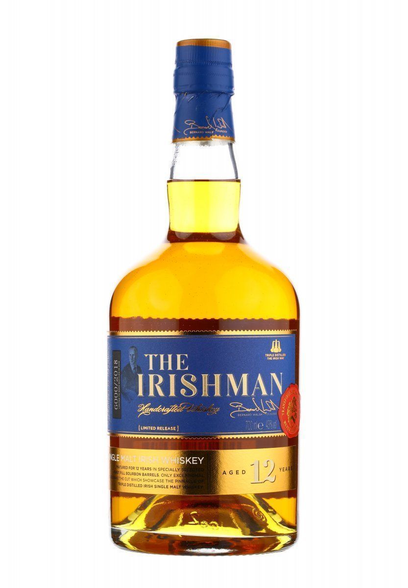 Виски The Irishman Single Malt 12 y.o./ Иришмэн Сингл Малт 12 лет