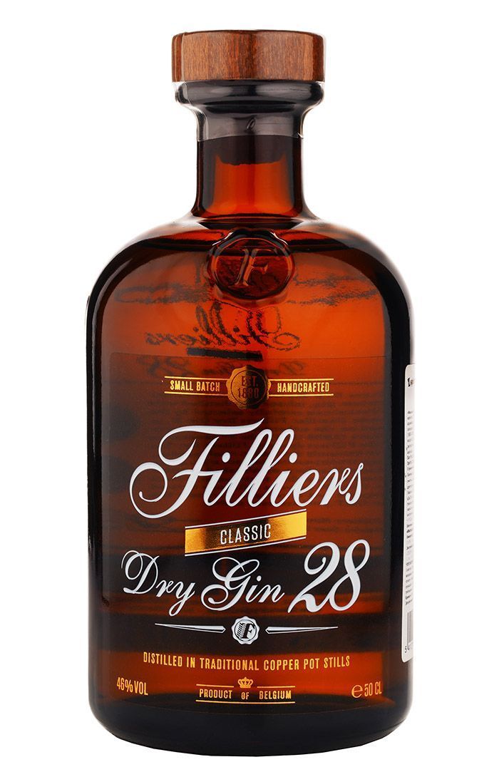 Джин Dry Gin 28 Classic купить в ресторане Амичи - лучшая цена Джин Dry Gin 28 Classic / Филльерс Драй Джин 28 классический
