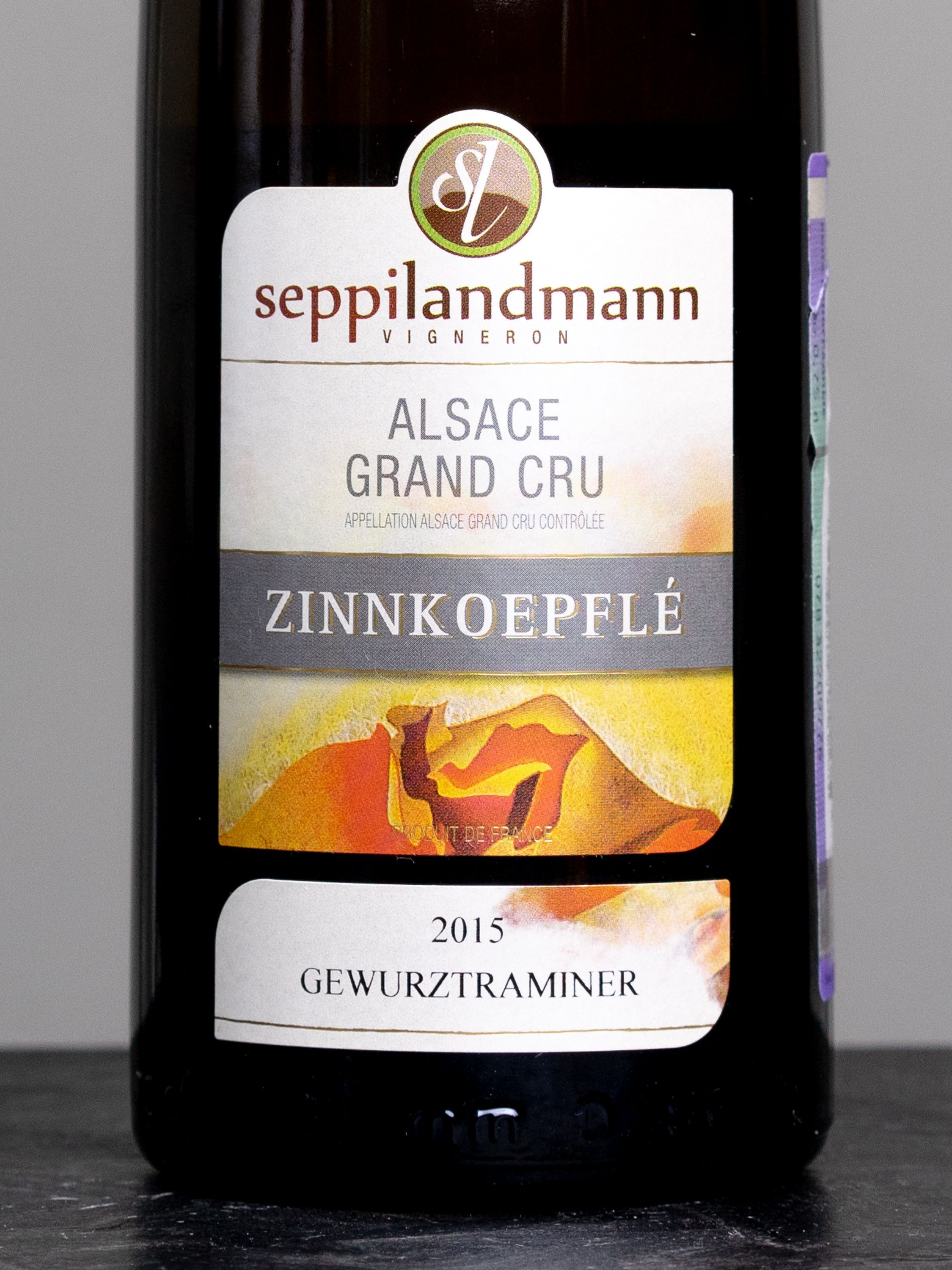 Купить вино Seppi Landmann Zinnkoepfle Gewurztraminer Selection de Grains Nobles в винном ресторане Остерия цена Вино Seppi Landmann Zinnkoepfle Gewurztraminer Selection de Grains Nobles / Сеппи Ландманн Цинкопфле Гевюрцтраминер Селексьон де Грэн Нобль