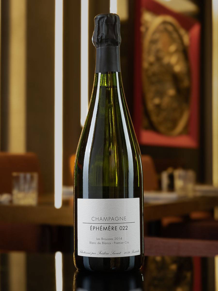 Шампанское Dremon Pere & Fils Ephemere 022 Les Brousses Blanc de Blancs Premier Cru 2014 купить в винном ресторане Остерия - лучшая цена Шампанское Dremon Pere & Fils Ephemere 022 Les Brousses Blanc de Blancs Premier Cru 2014 / Шампань Дремон Пэр э Фис Ле Брус Эфемер 022