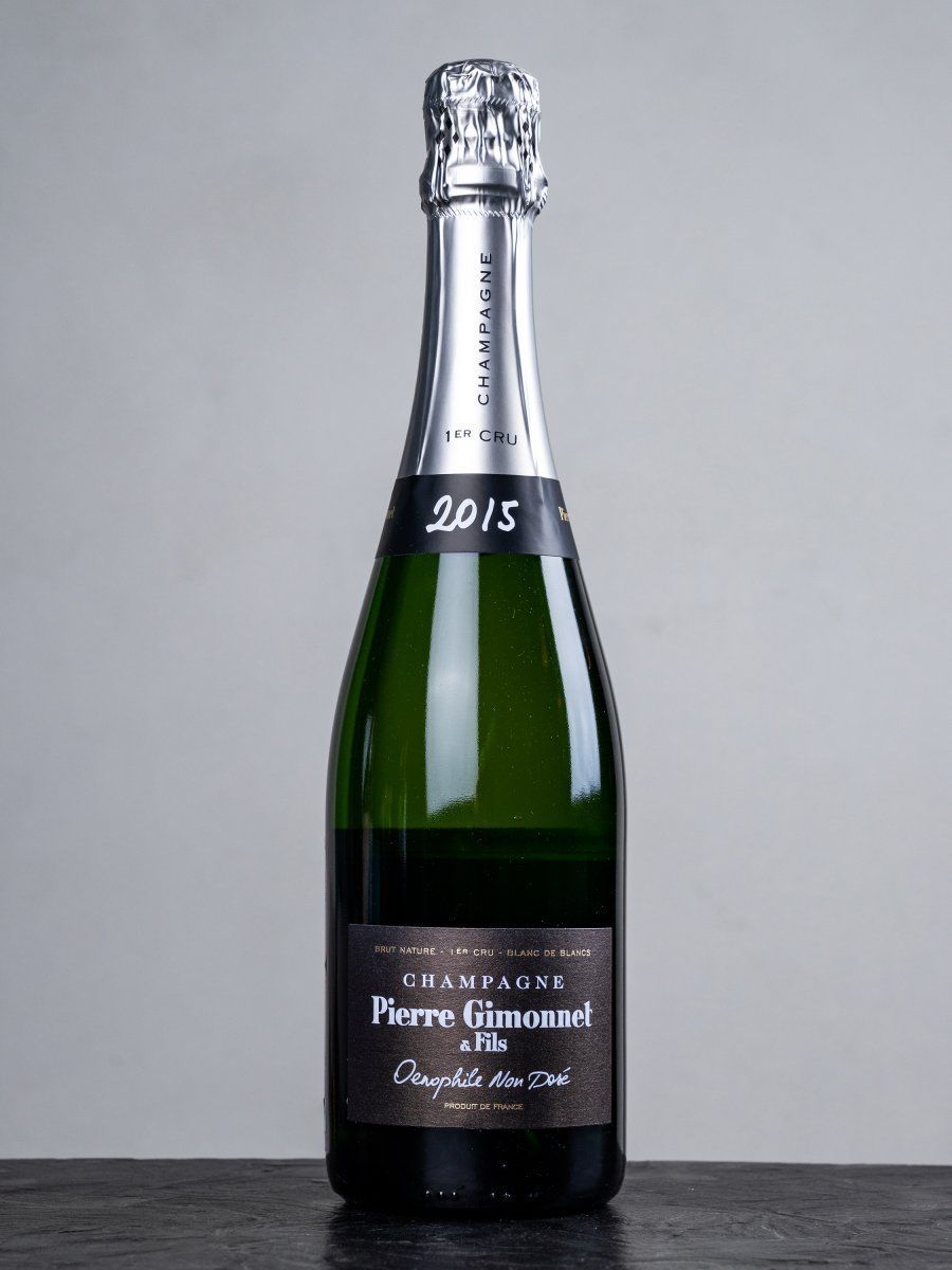 Шампанское Pierre Gimonnet & Fils Extra Brut Oenophile 1-er Cru Champagne 2015 купить в ресторане Остерия - лучшая цена Шампанское Pierre Gimonnet & Fils Extra Brut Oenophile 1-er Cru Champagne 2015 / Пьер Жимоне э Фис Экстра Брют Энофиль Премье Крю 2015