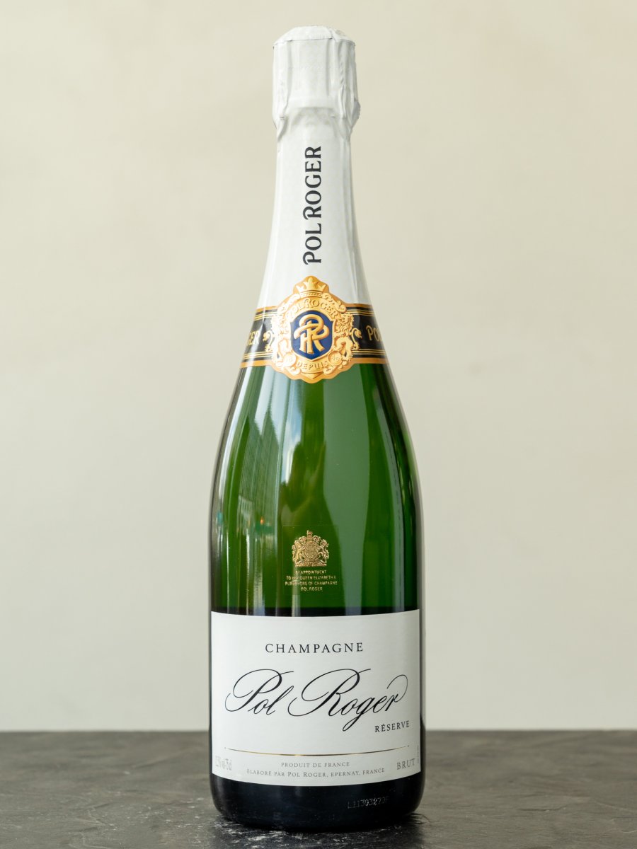 Шампанское Pol Roger Brut Reserve купить в винном ресторане Остерия - лучшая цена Шампанское Pol Roger Brut Reserve / Поль Роже Брют Резерв