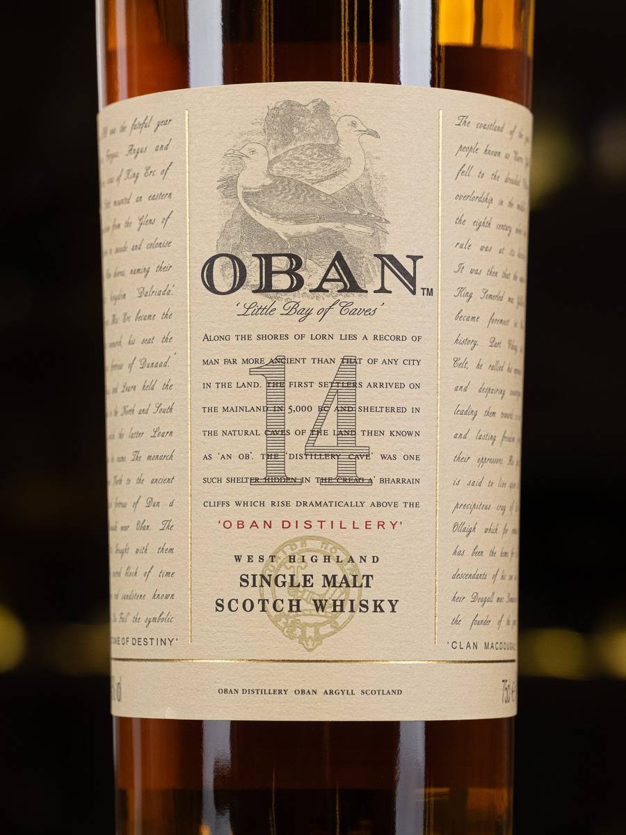 Виски Oban 14 years old / Оубэн 14 лет