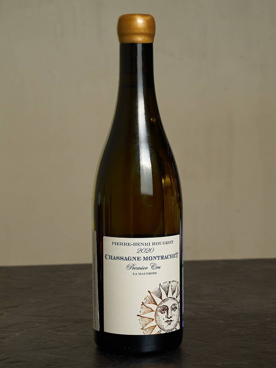 Вино Pierre Henri Rougeot Chassagne Montrachet Premier Cru La Maltroie 2020 купить в винном ресторане Остерия - лучшая цена Вино Pierre Henri Rougeot Chassagne Montrachet Premier Cru La Maltroie 2020 / Пьер Анри Руж Шассань Монраше Премьер Крю Ля Мальтруа
