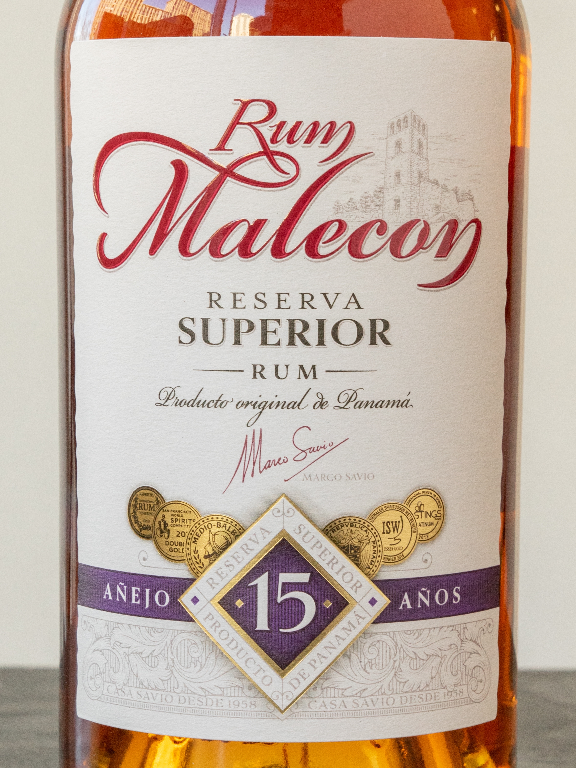 Ром Malecon Reserva Superior 15 anos купить в винном ресторане Остерия Амичи - лучшая цена Ром Malecon Reserva Superior 15 anos / Малекон Резерва Суперьор 15 лет