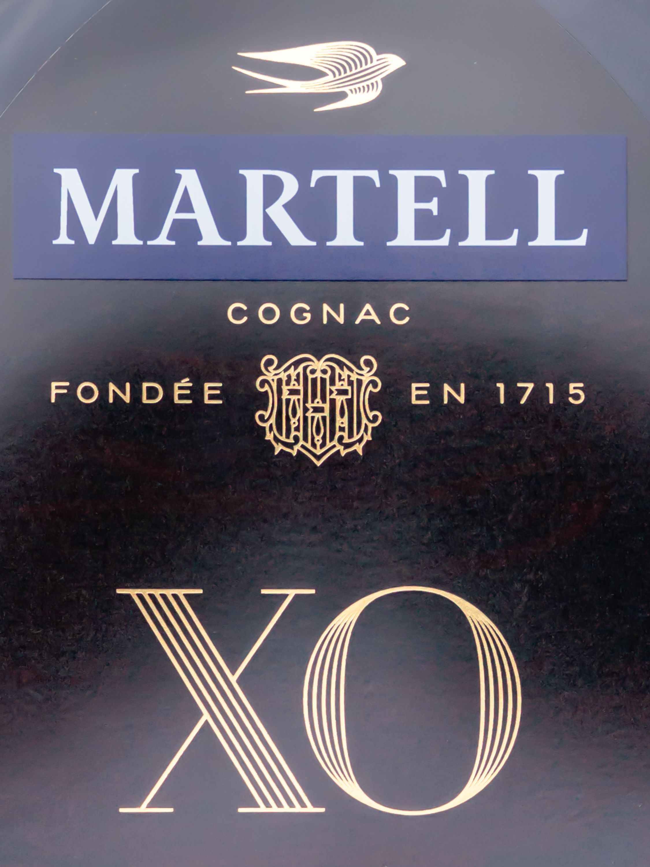 Этикетка  Martell XO