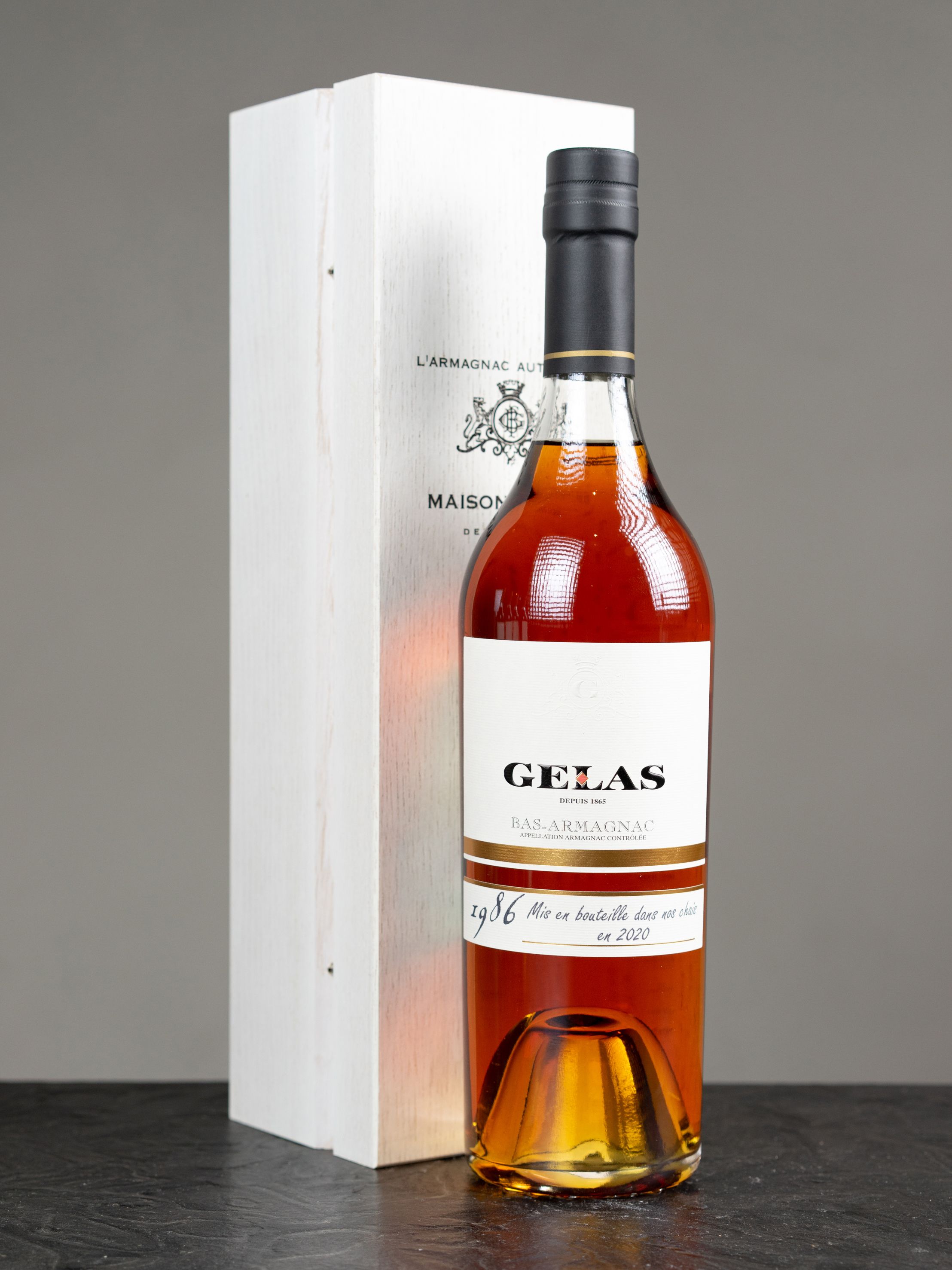 Арманьяк Gelas Bas Armagnac 1986 купить в ресторана Остерия - лучшая цена Арманьяк Gelas Bas Armagnac 1986 / Желас Ба Арманьяк 1986